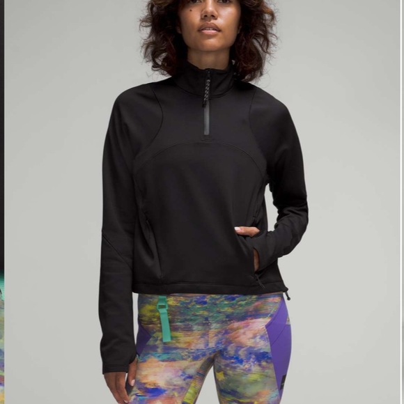 Lululemon — Tech Fleece Hiking 1/4 Zip Pullover - Picture 1 of 9